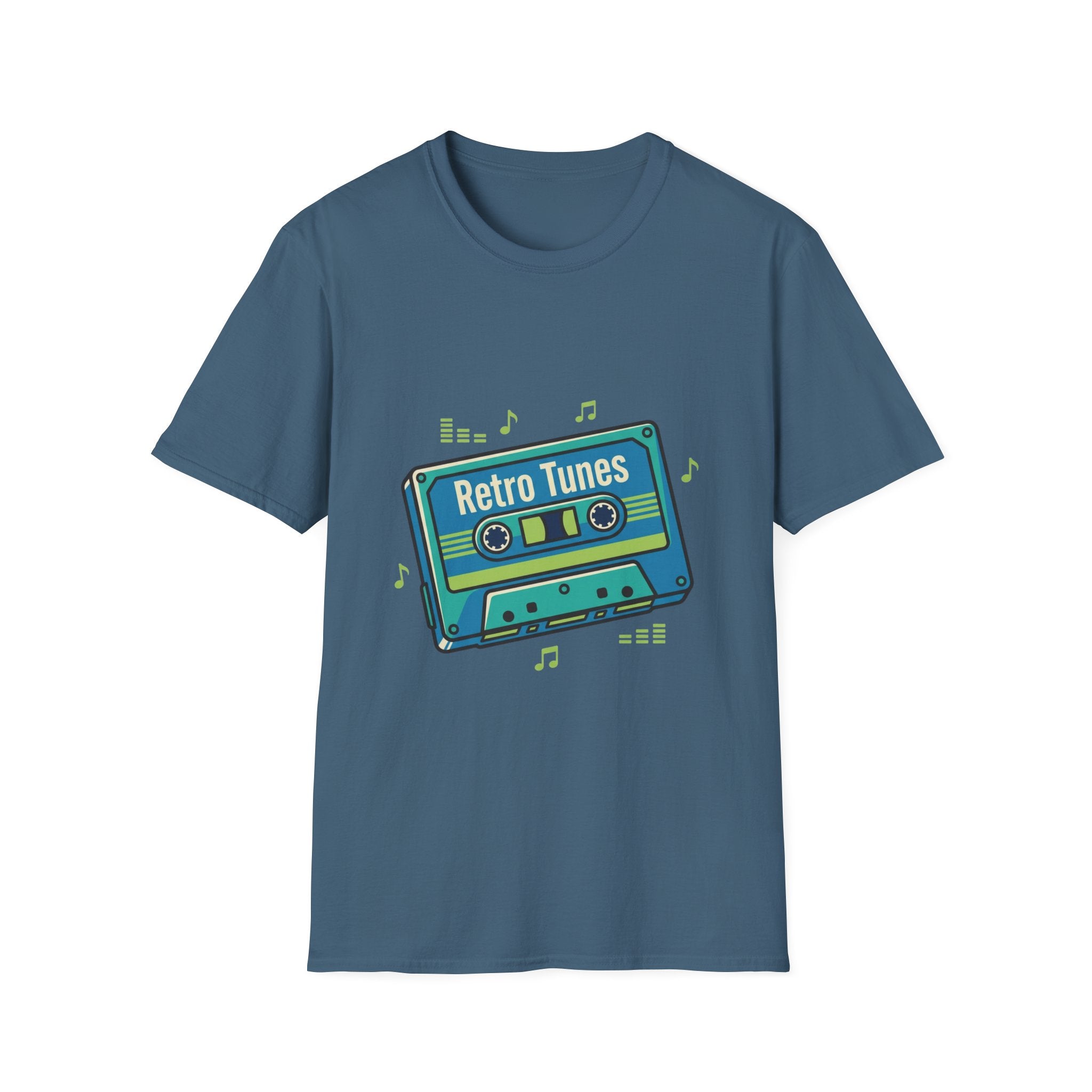 Retro Tunes- Unisex Softstyle T-Shirt