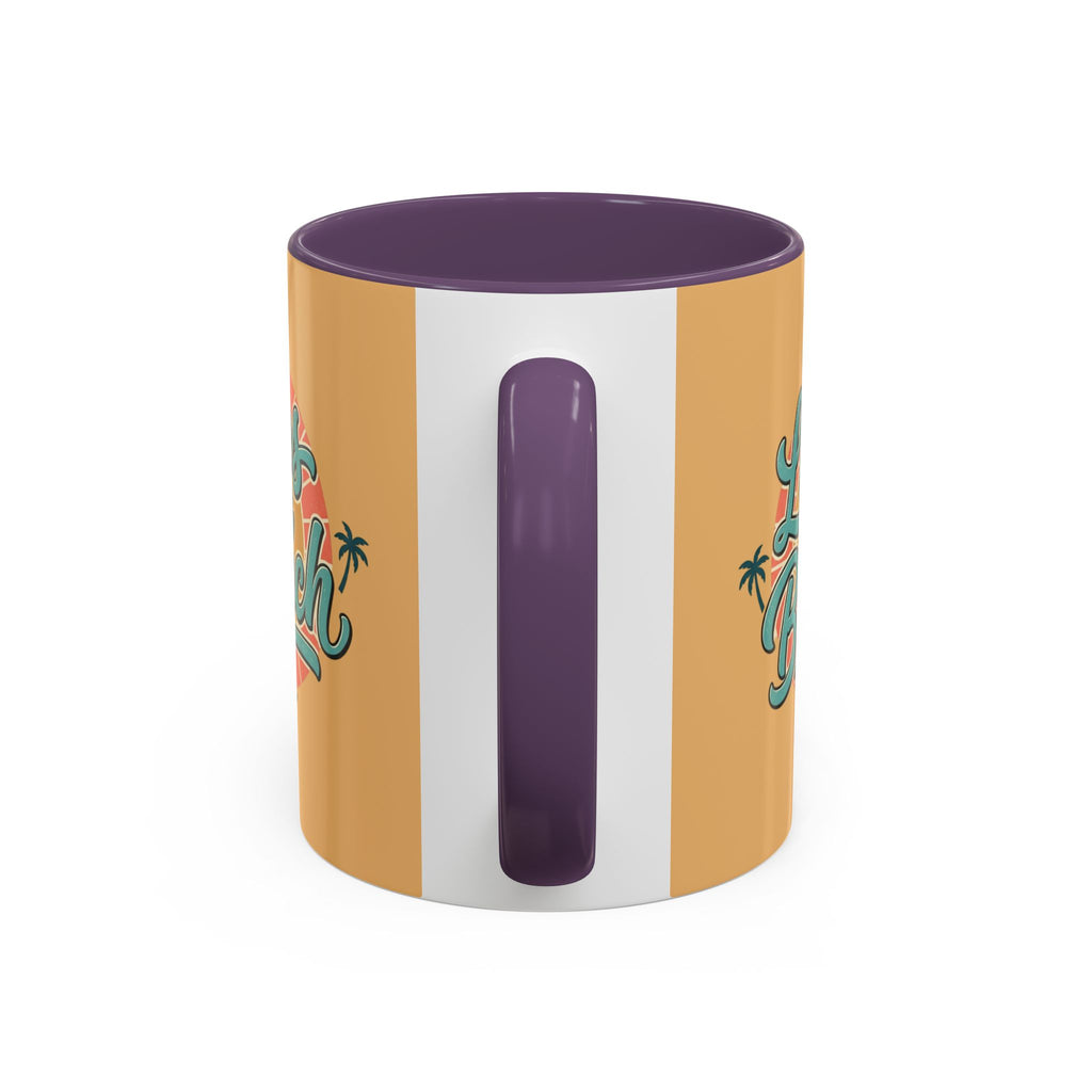 Life's a Beach Coffee Mug — Retro Beach Vibes 11/15oz Accent Mug