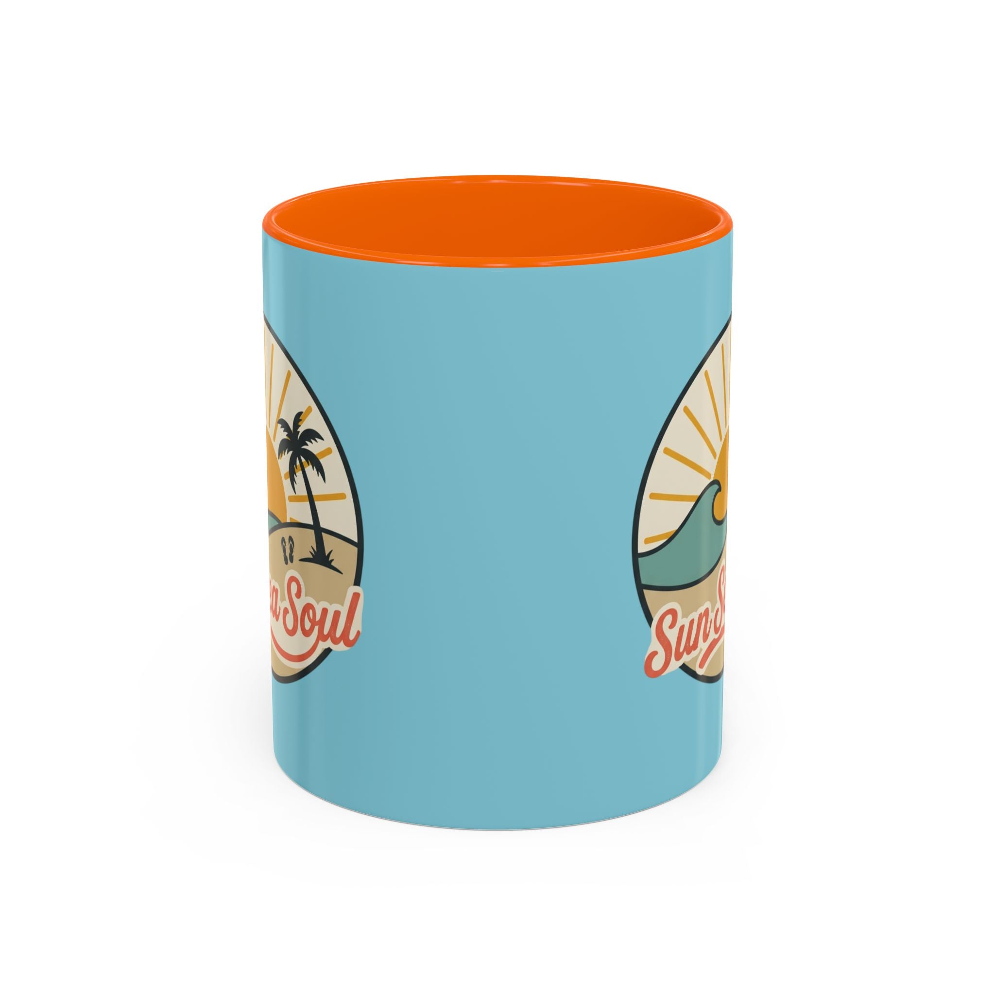 Sun Sea Soul Accent Coffee Mug – Beach Sunset 11/15oz