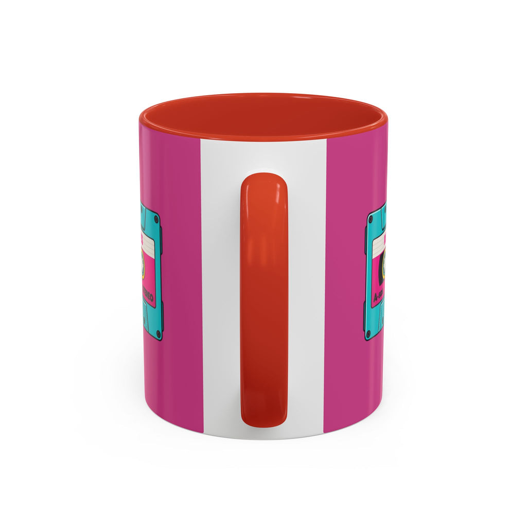 Retro Cassette Coffee Mug — 'Retro Tunes Vol. 1' Accent Mug
