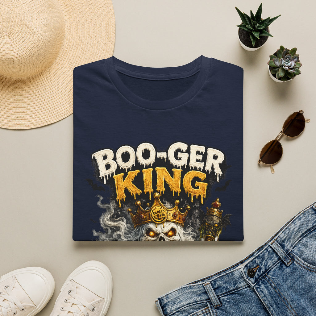 Boo-ger King Halloween T-Shirt — Spooky Skull King Graphic Tee