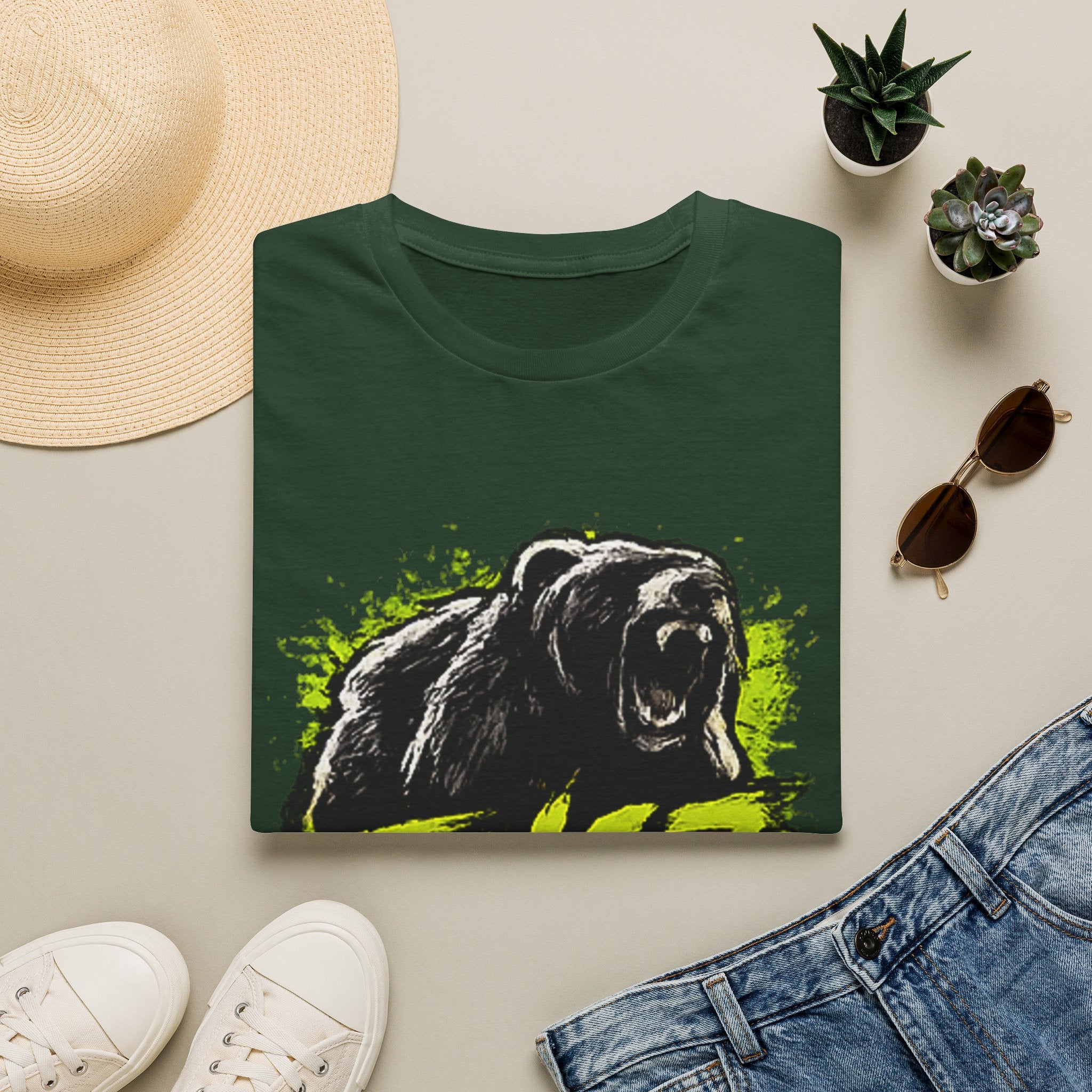 Bear TINGZ Roar T-Shirt — Bold Graphic Tee