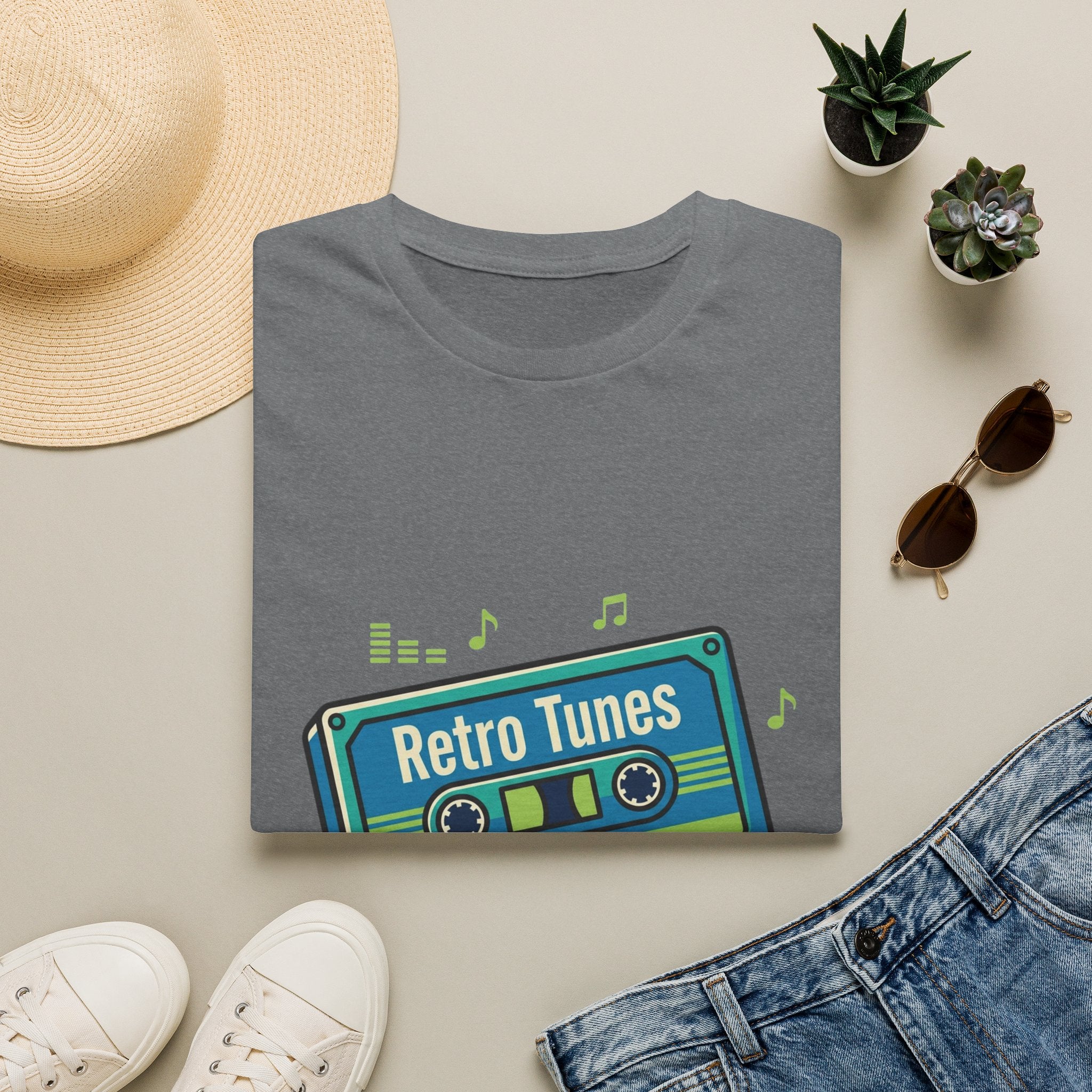 Retro Tunes- Unisex Softstyle T-Shirt