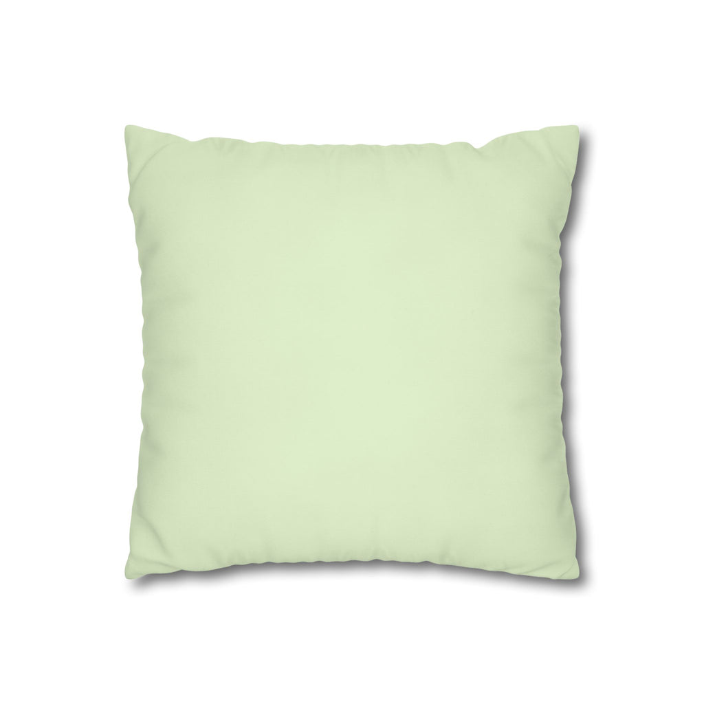 Retro Tunes Cassette Pillowcase — Square Poly Canvas Decorative Throw Pillow