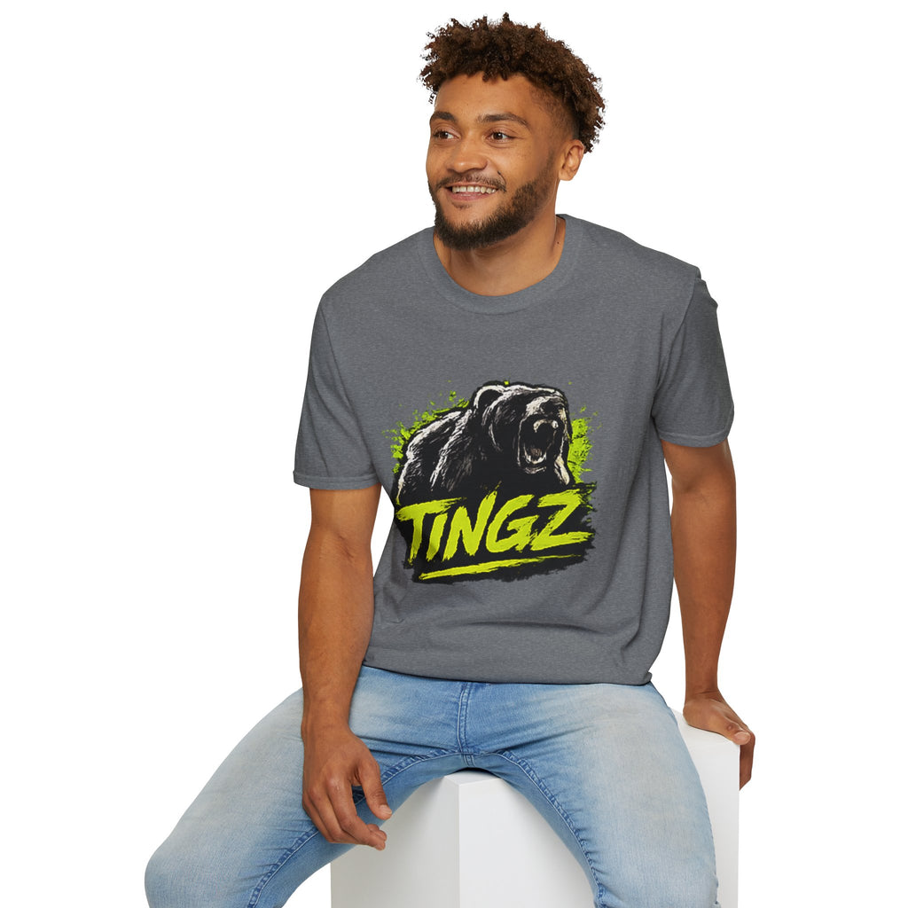 Bear TINGZ Roar T-Shirt — Bold Graphic Tee