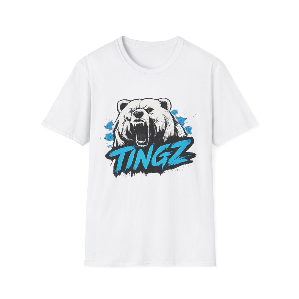 Roaring Bear TINGZ T-Shirt — Graphic Tee for Streetwear & Casual