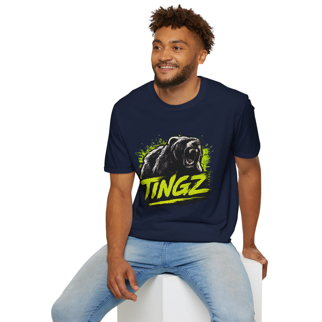 Bear TINGZ Roar T-Shirt — Bold Graphic Tee