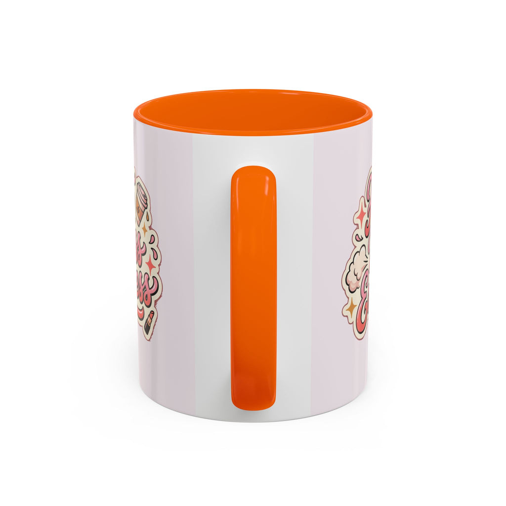 Hot Mess Express Coffee Mug — Funny Pink Accent Mug for Coffee Lovers