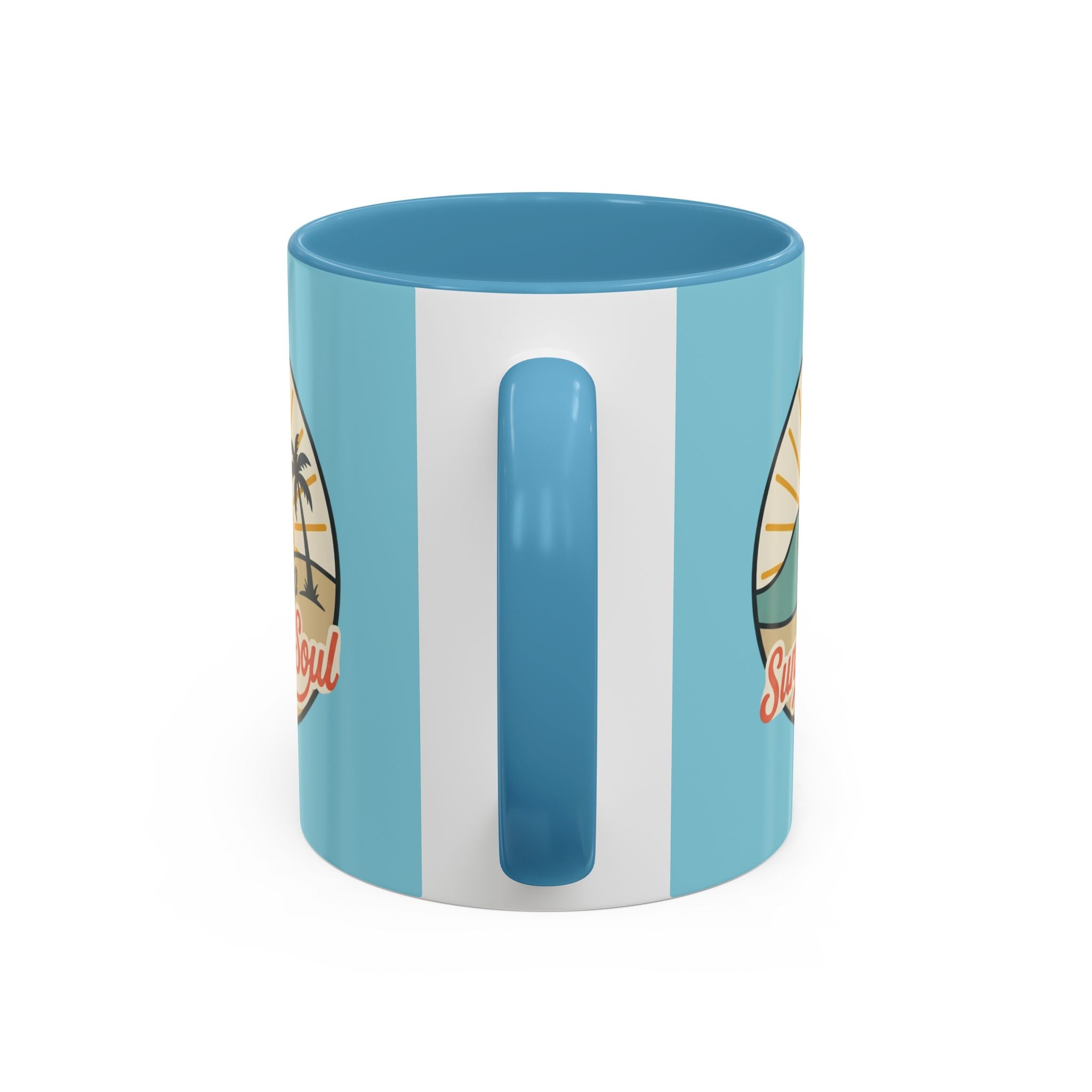 Sun Sea Soul Accent Coffee Mug – Beach Sunset 11/15oz