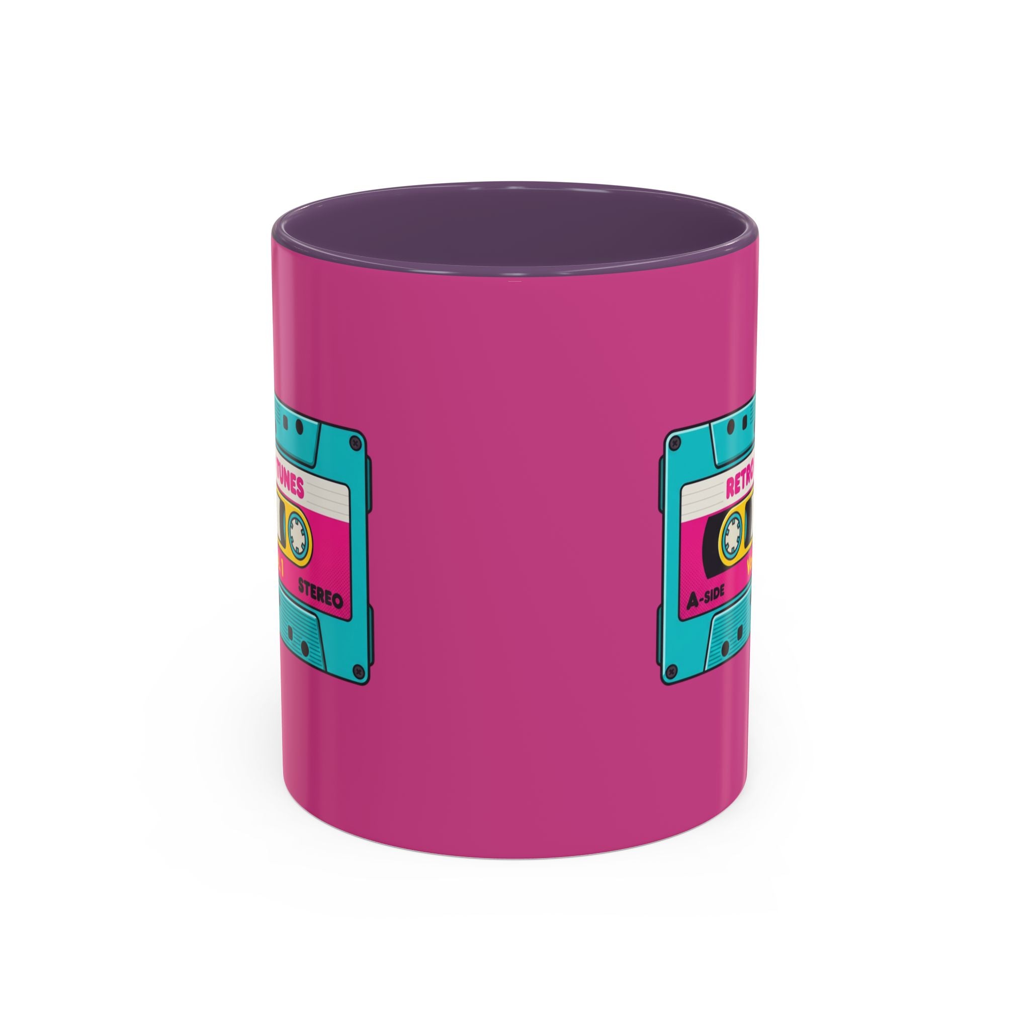 Retro Cassette Coffee Mug — 'Retro Tunes Vol. 1' Accent Mug