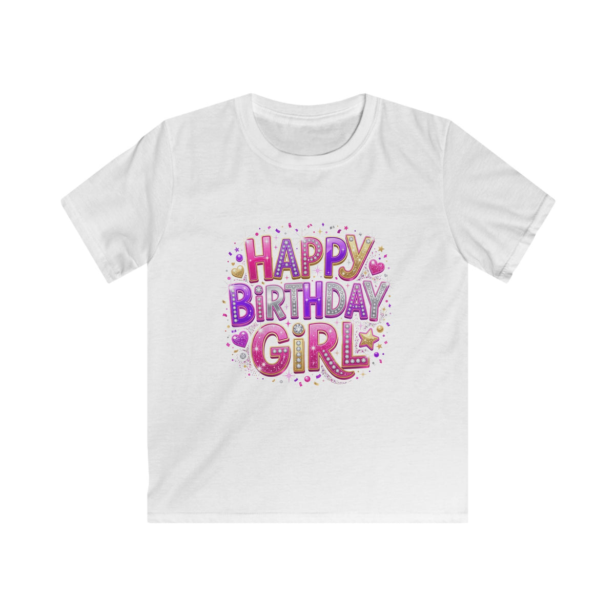 Happy Birthday Girl Kids T-Shirt
