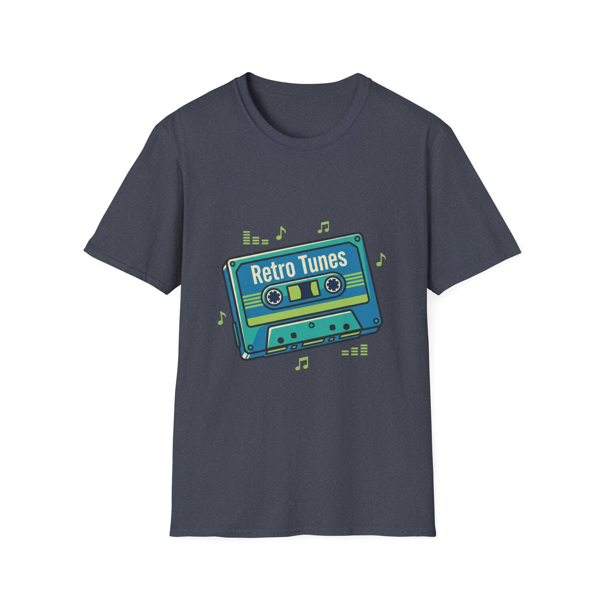 Retro Tunes- Unisex Softstyle T-Shirt