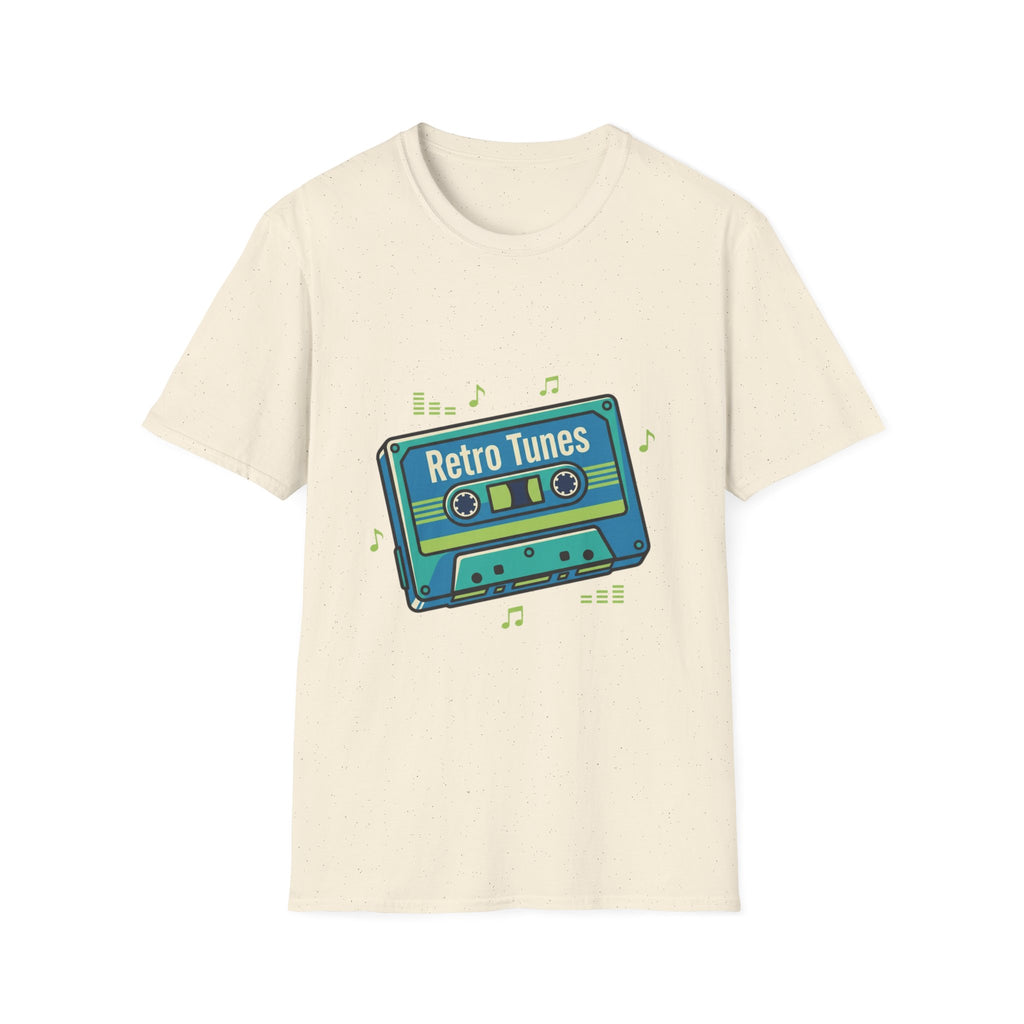 Retro Tunes- Unisex Softstyle T-Shirt