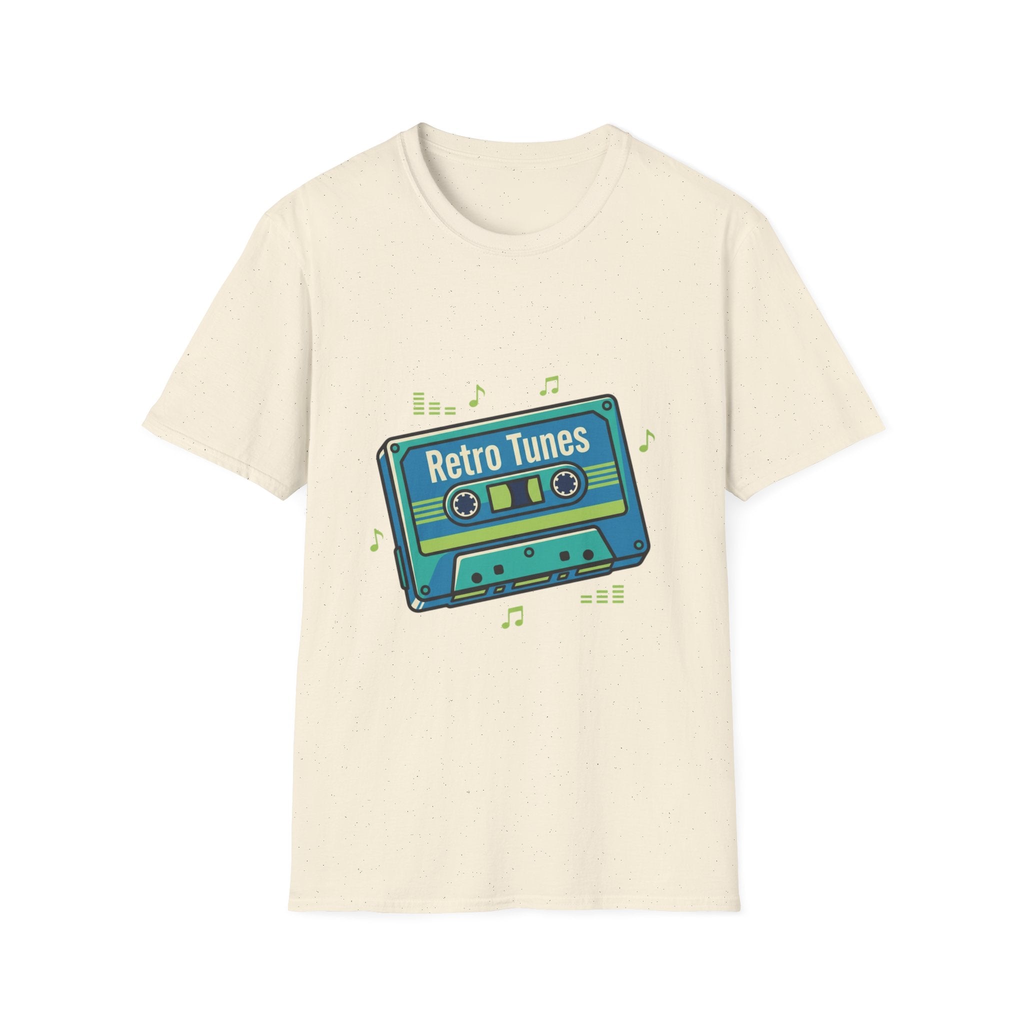 Retro Tunes- Unisex Softstyle T-Shirt