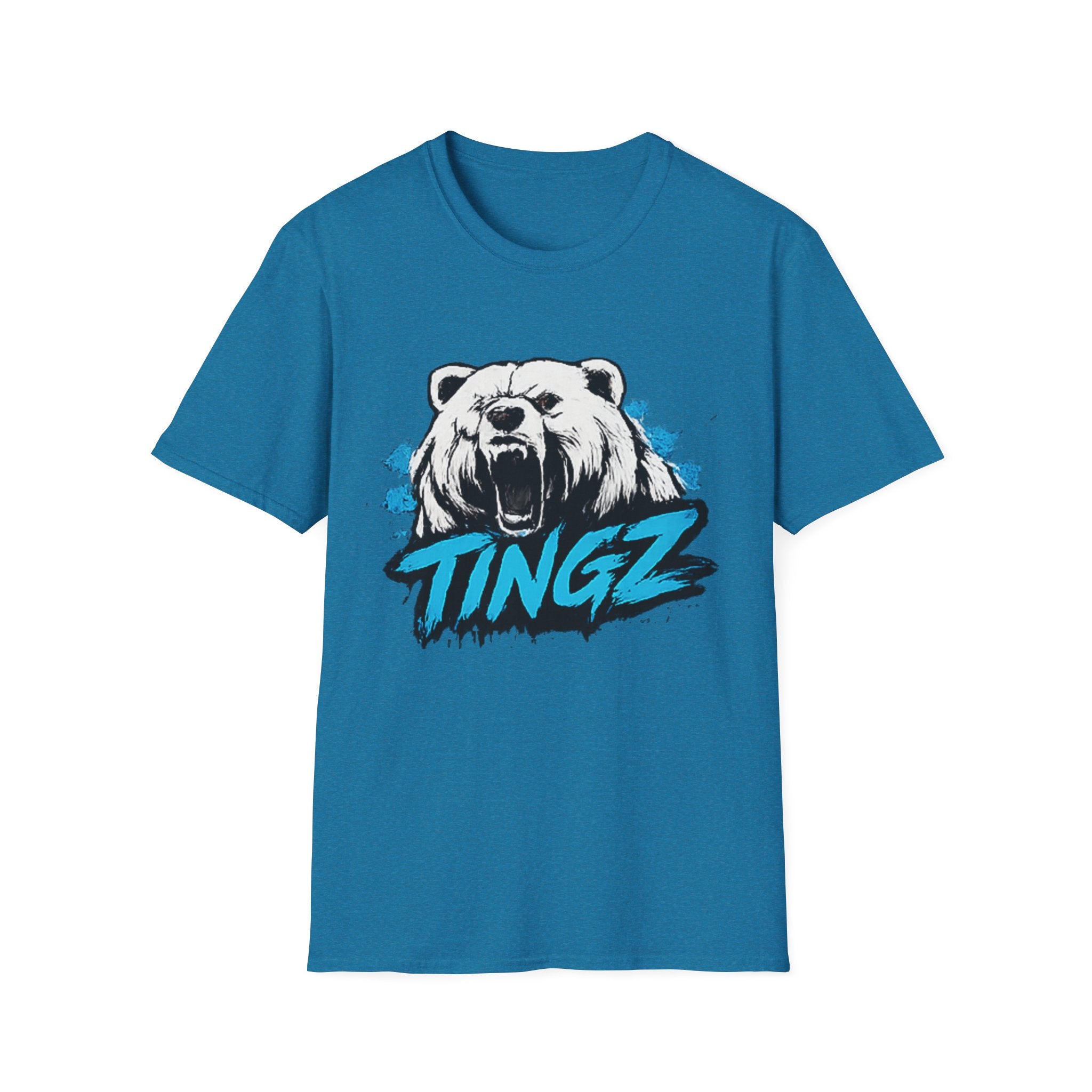 Roaring Bear TINGZ T-Shirt — Graphic Tee for Streetwear & Casual