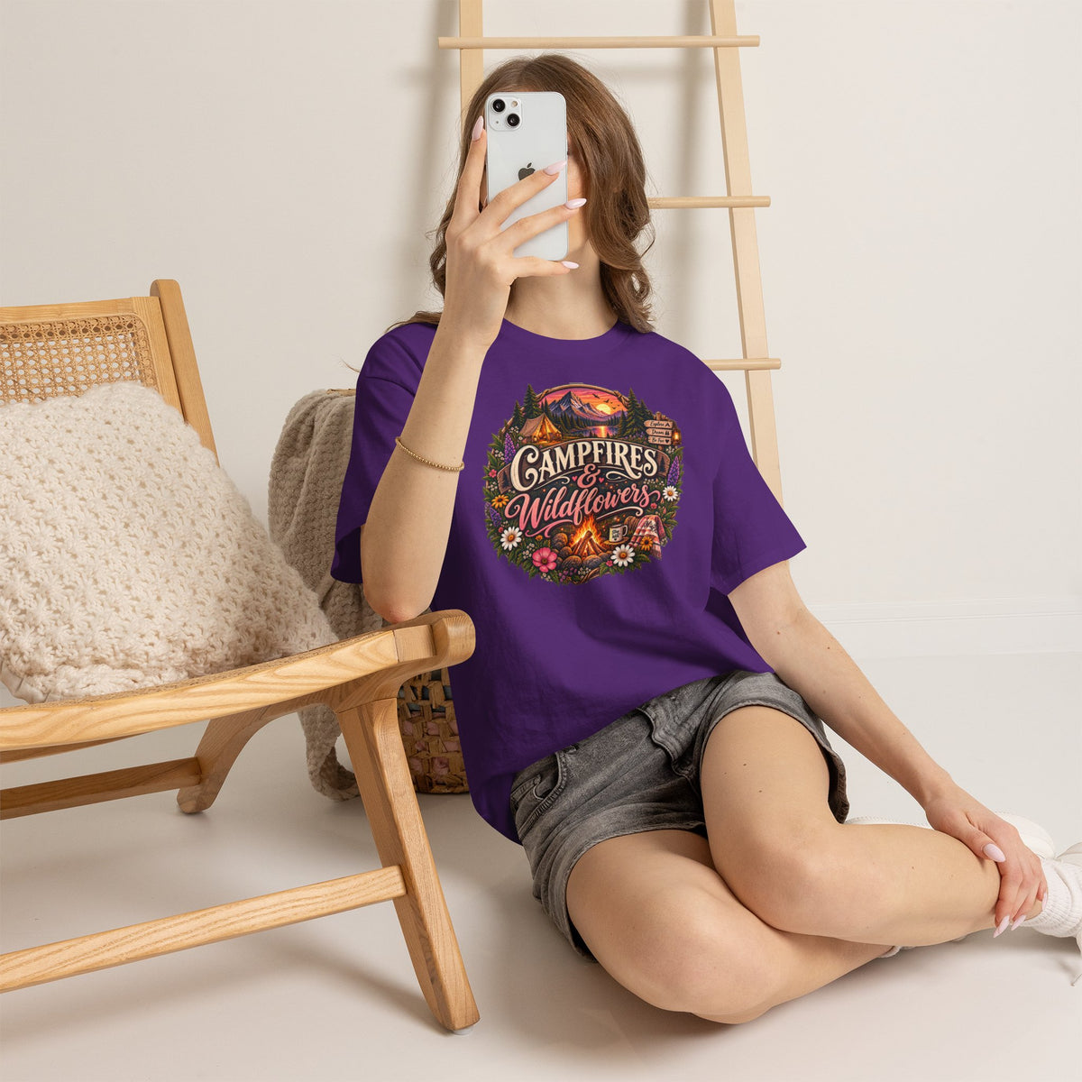 Campfires & Wildflowers T-Shirt
