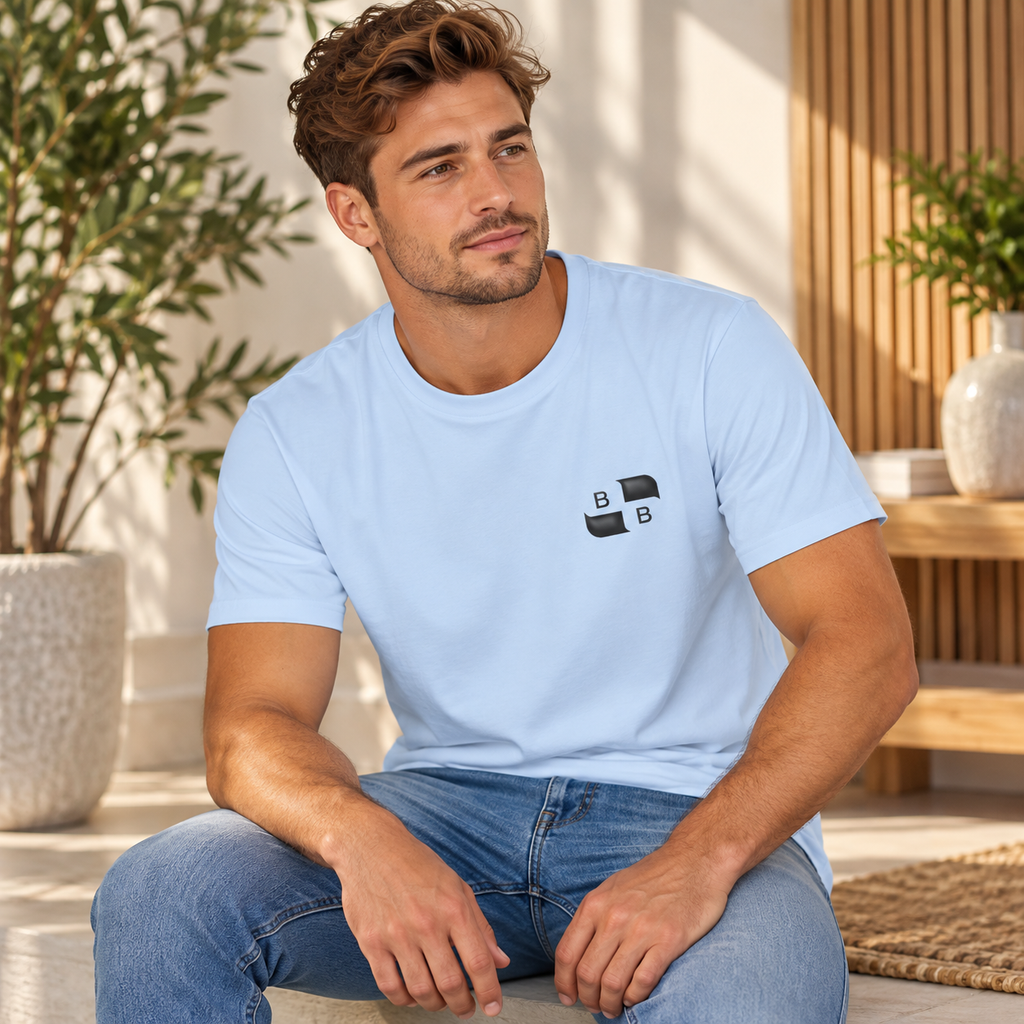 Unisex Back Backs Minimalist T-Shirt