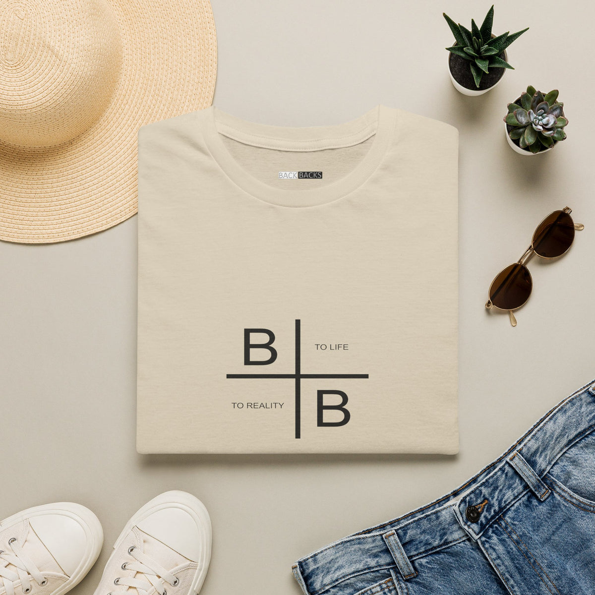 Unisex Back Backs T-Shirt