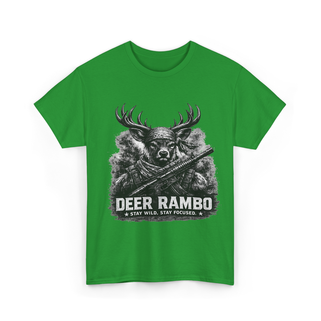 Deer Rambo Grey Stag T-Shirt