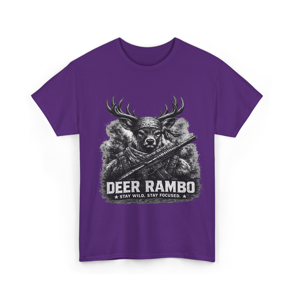 Deer Rambo Grey Stag T-Shirt