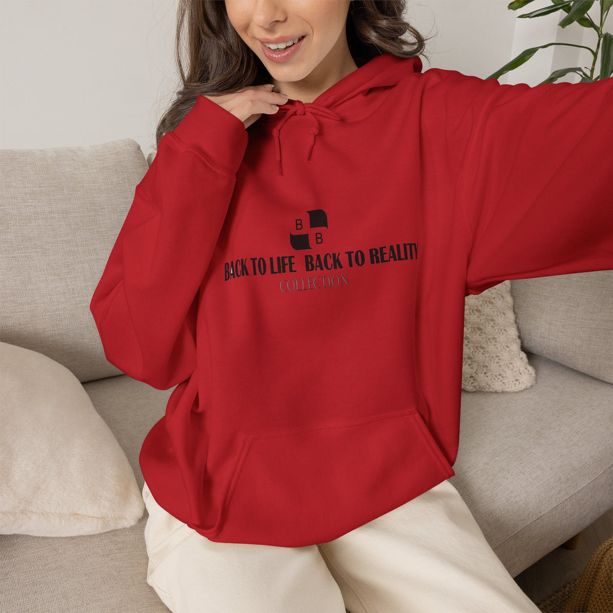 Unisex Back to Life Back to Reality Hoodie